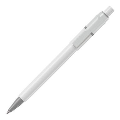 Stilolinea Baron hardcolour ballpoint pen - White / Gray
