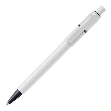 Stilolinea Baron hardcolour ballpoint pen - White / Black
