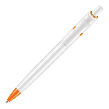 Stilolinea Ducal hardcolour Kugelschreiber - Weiß / Orange
