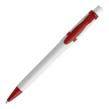 Stilolinea Olly hardcolour Kugelschreiber - Weiß / Rot