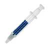 Transparent / Blau