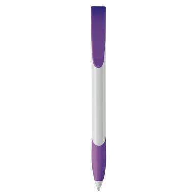 Stylo grip Apollo hardcolour Toppoint - Blanc / Violet