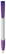 Toppoint Apollo grip hardcolour balpen  - Wit / Paars