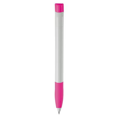 Stylo grip Apollo hardcolour Toppoint - Blanc / Rose