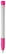 Toppoint Apollo grip hardcolour balpen  - Wit / Roze