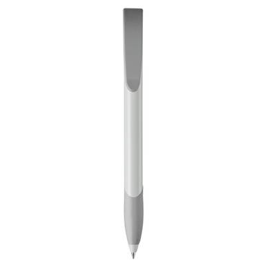 Stylo grip Apollo hardcolour Toppoint - Blanc / Argent