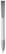 Toppoint Apollo grip hardcolour balpen  - Wit / Zilver