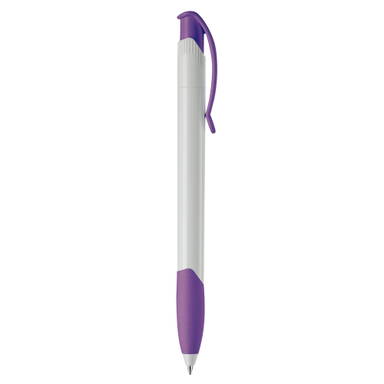 Stylo grip Apollo hardcolour Toppoint - Blanc / Violet