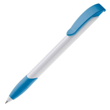 Stylo grip Apollo hardcolour Toppoint - Blanc / Bleu