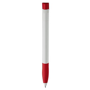 Stylo grip Apollo hardcolour Toppoint - Blanc / Rouge