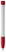 Toppoint Apollo grip hardcolour balpen  - Wit / Rood