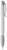 Toppoint Apollo grip hardcolour balpen  - Wit / Zilver