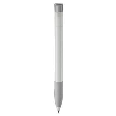 Stylo grip Apollo hardcolour Toppoint - Blanc / Argent