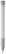 Toppoint Apollo grip hardcolour balpen  - Wit / Zilver