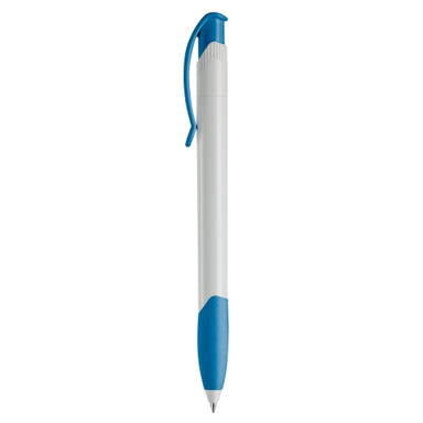 Stylo grip Apollo hardcolour Toppoint - Blanc / Bleu