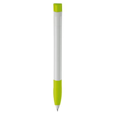 Stylo grip Apollo hardcolour Toppoint - Blanc / Vert clair