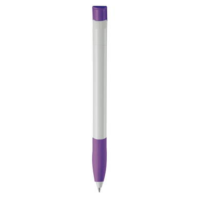 Stylo grip Apollo hardcolour Toppoint - Blanc / Violet