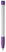 Toppoint Apollo grip hardcolour balpen  - Wit / Paars