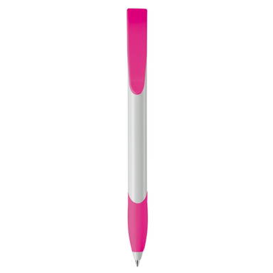 Stylo grip Apollo hardcolour Toppoint - Blanc / Rose