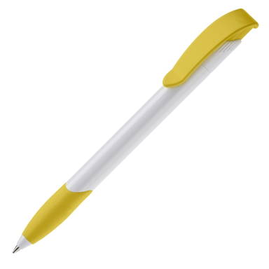 Stylo grip Apollo hardcolour Toppoint - Blanc / Jaune