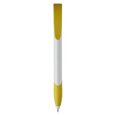 Stylo grip Apollo hardcolour Toppoint - Blanc / Jaune