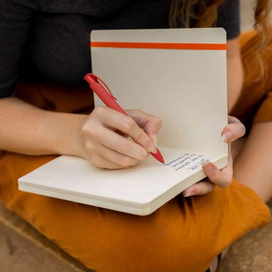 Stylo grip Apollo hardcolour Toppoint - Rouge
