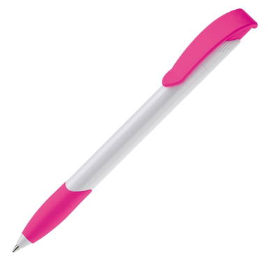 Stylo grip Apollo hardcolour Toppoint - Blanc / Rose