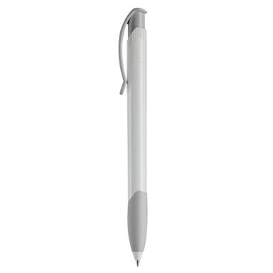 Stylo grip Apollo hardcolour Toppoint - Blanc / Argent