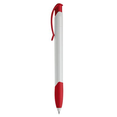 Stylo grip Apollo hardcolour Toppoint - Blanc / Rouge