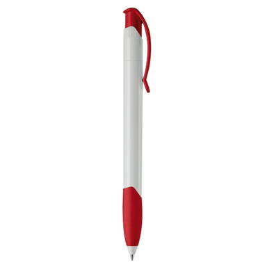 Stylo grip Apollo hardcolour Toppoint - Blanc / Rouge