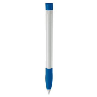 Stylo grip Apollo hardcolour Toppoint - Blanc / Bleu roi