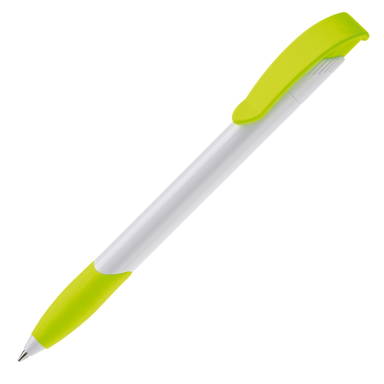 Stylo grip Apollo hardcolour Toppoint - Blanc / Vert clair