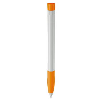 Stylo grip Apollo hardcolour Toppoint - Blanc / Orange