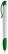 Toppoint Apollo grip hardcolour balpen  - Wit / Groen