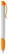 Toppoint Apollo grip hardcolour balpen  - Wit / Oranje
