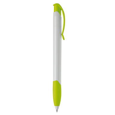 Stylo grip Apollo hardcolour Toppoint - Blanc / Vert clair