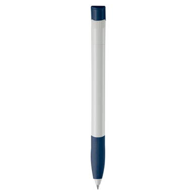 Stylo grip Apollo hardcolour Toppoint - Blanc / Bleu foncé