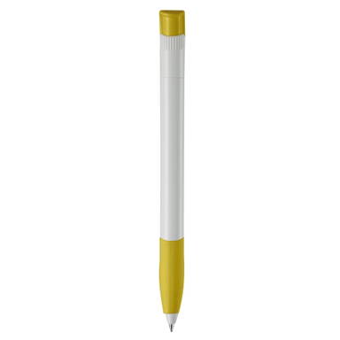 Stylo grip Apollo hardcolour Toppoint - Blanc / Jaune