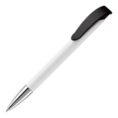 Stylo métal Toppoint Apollo hardcolour - Blanc / Noir