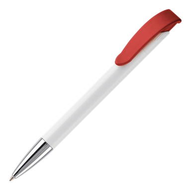 Stylo métal Toppoint Apollo hardcolour - Blanc / Rouge