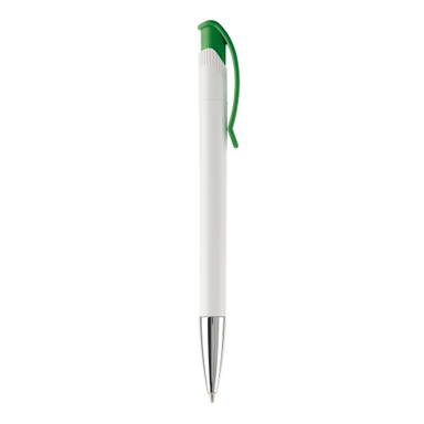 Stylo métal Toppoint Apollo hardcolour - Blanc / Vert