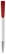 Toppoint Apollo hardcolour metal balpen - Wit / Rood