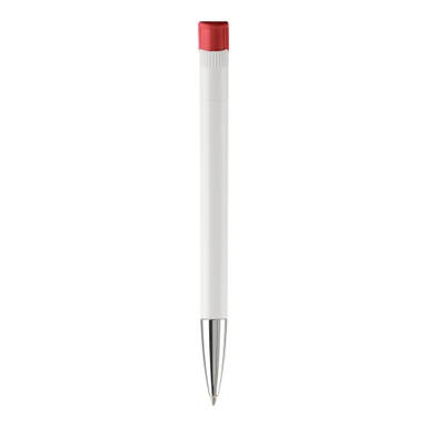 Stylo métal Toppoint Apollo hardcolour - Blanc / Rouge