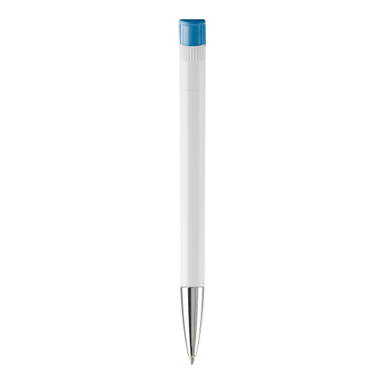 Stylo métal Toppoint Apollo hardcolour - Blanc / Bleu
