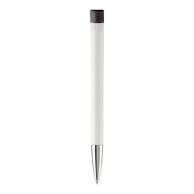 Stylo métal Toppoint Apollo hardcolour - Blanc / Noir