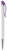 Toppoint Apollo hardcolour metal balpen - Wit / Paars