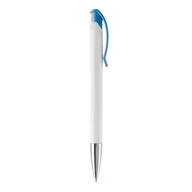 Stylo métal Toppoint Apollo hardcolour - Blanc / Bleu