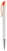 Toppoint Apollo hardcolour metal balpen - Wit / Oranje
