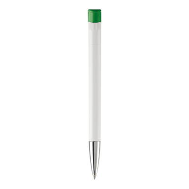 Stylo métal Toppoint Apollo hardcolour - Blanc / Vert