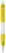 Stilolinea Vegetal Pen Clear transparant balpen - Ecru / Geel